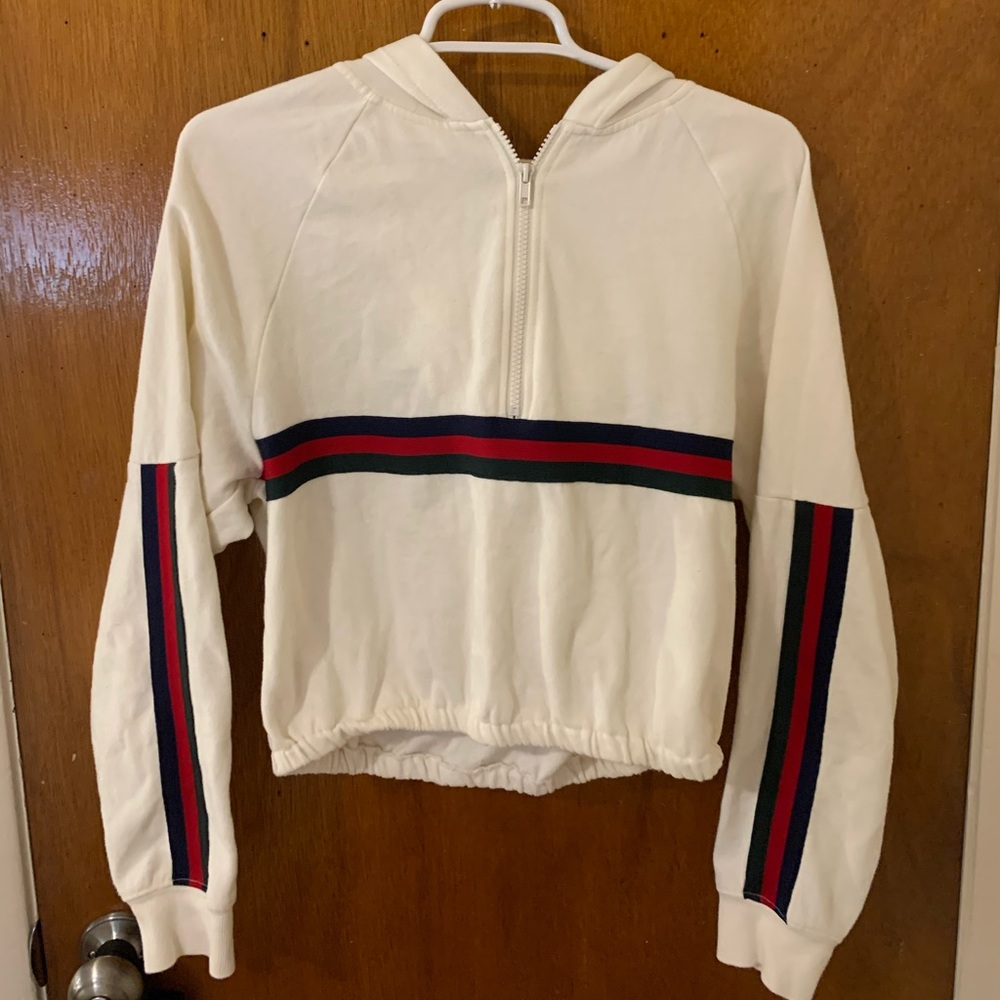 cropped hoodie from pacsun